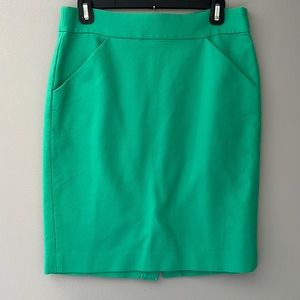 Kelly Green pencil skirt